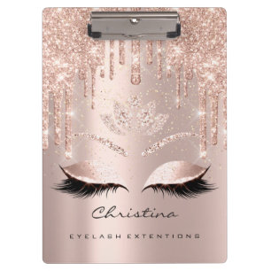 Porte-bloc Confettis Lotus d'étincelle de mèches de bruns d