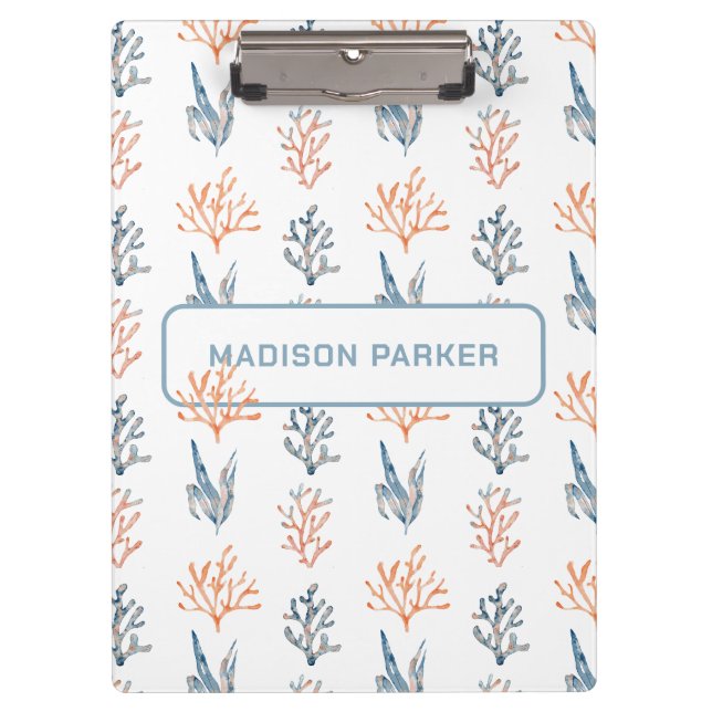 Porte-bloc Coraux sous-marins (Devant)