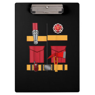Porte-bloc Costume pompier Halloween