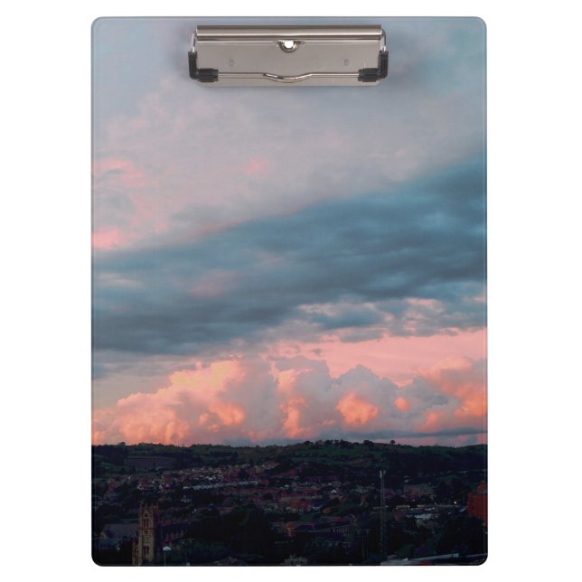 Porte-bloc Coucher de soleil majestueux au Pays de Galles (Devant)