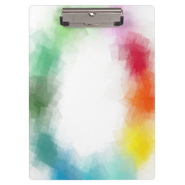 Porte-bloc Couleur tendance Abstrait Personnalisé Modèle mode (Devant)