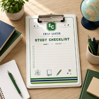 Porte-bloc Couverture personnalisée de l'école de sciences ve