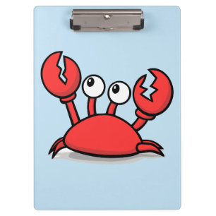 Porte-bloc crabe rouge animated mignon