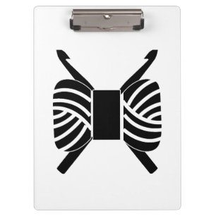 Porte-bloc Crochet Hooks & Yarn Skein