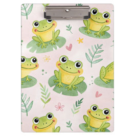 Porte-bloc Cute frogs Pattern