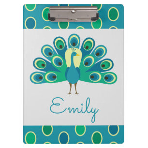 Porte-bloc Cute Peacock Porte - bloc personnalisé