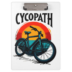Porte-bloc Cycopath : Vélo énergétique avec le soleil couchan