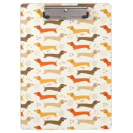Porte-bloc Dachshund et Porte - bloc Pois