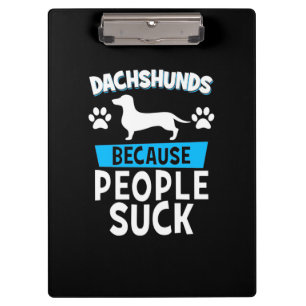 Porte-bloc Dachshunds Avec Mes Amis