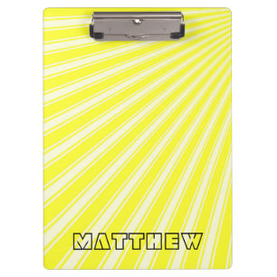 Porte-bloc Daffodique couleur bande Motif funky