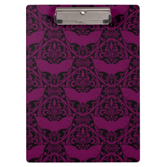 Porte-bloc Dark rose Vampire chauve Motif gothique (Devant)