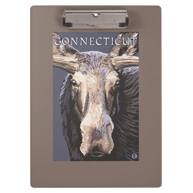 Porte-bloc De ConnecticutMoose fin (Devant)