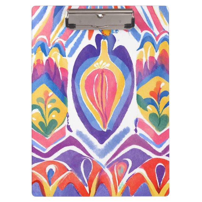 Porte-bloc décoration traditionnelle roumaine (Devant)