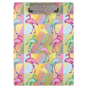 Porte-bloc Défilé de Flamant rose