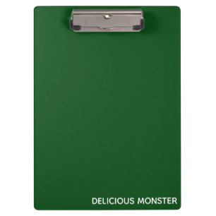 Porte-bloc Delicious Monster green color name