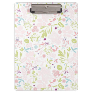 Porte-bloc déploiement de motif floral