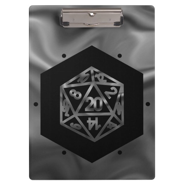 Porte-bloc Dés RPG | Imaginaire Old School Tabletop Retro Gam (Devant)