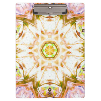 Porte-bloc design abstrait élégant motif chic yoga