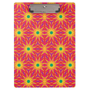 Porte-bloc Design pourpre, rouge, orange, jaune et vert