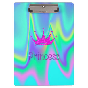 Porte-bloc Diadème Chic Charmant, Princesse Holographique
