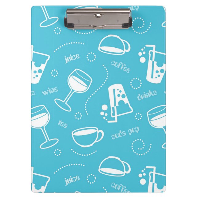 Porte-bloc Diverses boissons (Devant)