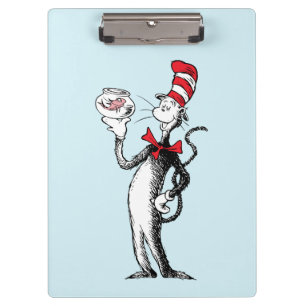 Porte-bloc Dr Seuss   Chat dans le Casquette & Krinklebine