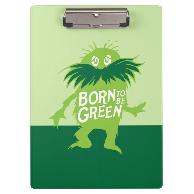 Porte-bloc Dr Seuss | Lorax - Né Pour Être Vert (Devant)