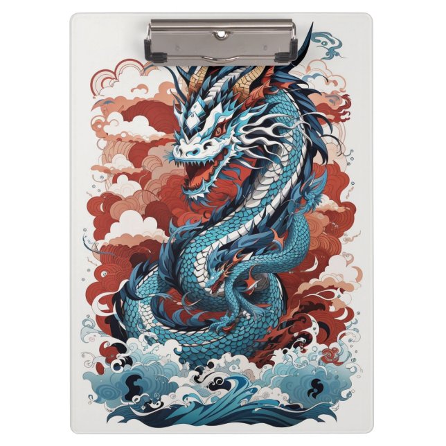 Porte-bloc Dragon (Devant)