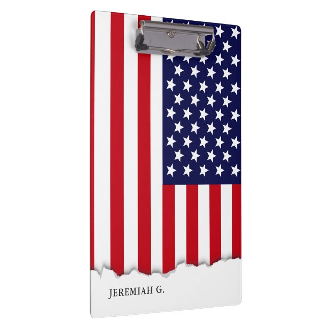 Porte-bloc Drapeau américain personnalisé (Swatch)