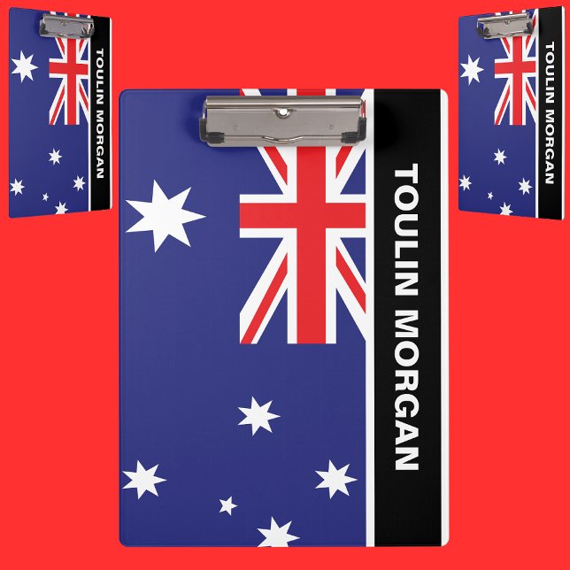 Porte-bloc Drapeau australien personnalisé (Créateur téléchargé)