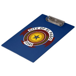 Porte-bloc Drapeau de la ville d'El Paso (Texas)