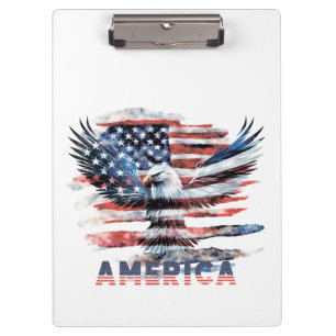 Porte-bloc Drapeau des États-Unis. Amérique
