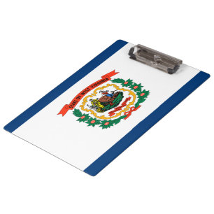 Porte-bloc Drapeau d'État de Virginie-Occidentale