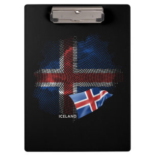 Porte-bloc Drapeau d'Islande
