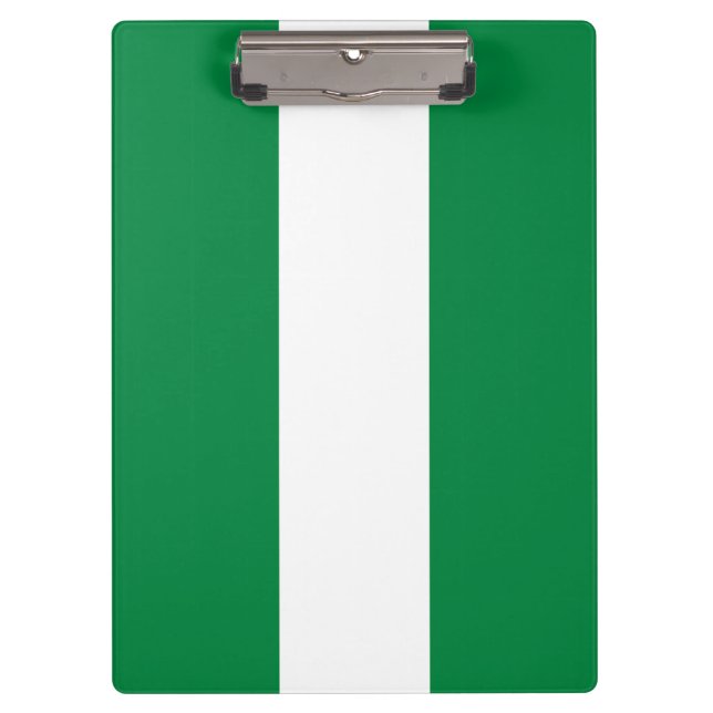 Porte-bloc Drapeau du Nigeria (Devant)