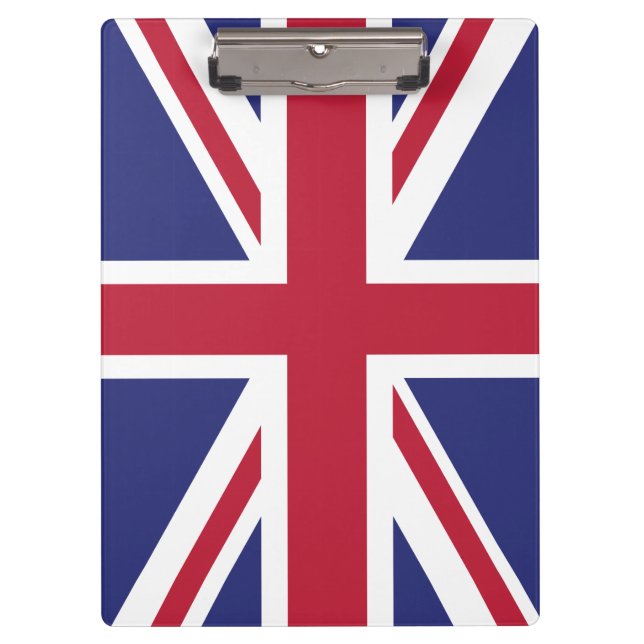 Porte-bloc Drapeau du Royaume-Uni patriotique (Devant)