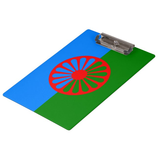 Porte-bloc Drapeau romani (Incliné)