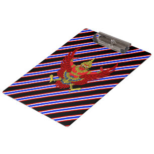 Porte-bloc Drapeau thaïlandais de rayures