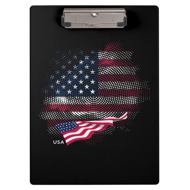 Porte-bloc Drapeau USA (Devant)