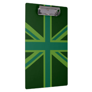 Porte-bloc Drapeau vert Union Jack