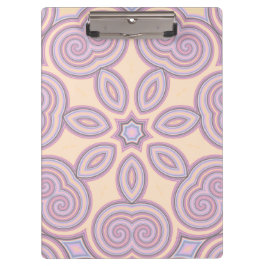 Porte-bloc Dreamy Swirls - Pastel Motif psychédélique