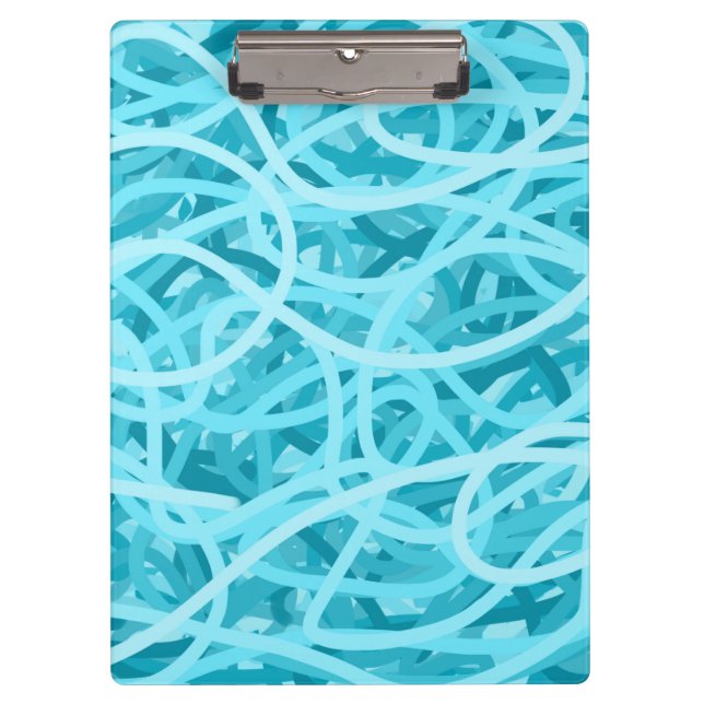 Porte-bloc Échelle de lignes bleues (Devant)