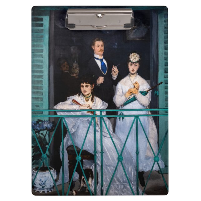 Porte-bloc Edouard Manet - Balcon / Le Balcon (Devant)