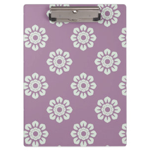 Porte-bloc Élégant Motif de fleurs