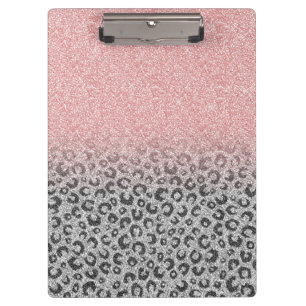 Porte-bloc Élégant Rose Gold Parties scintillant Empreinte de