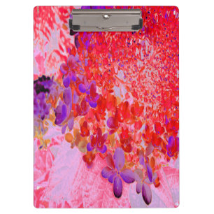 Porte-bloc Élégante Hydrangea Limelight Violette et Orange