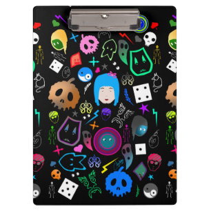 Porte-bloc Emo Halloween