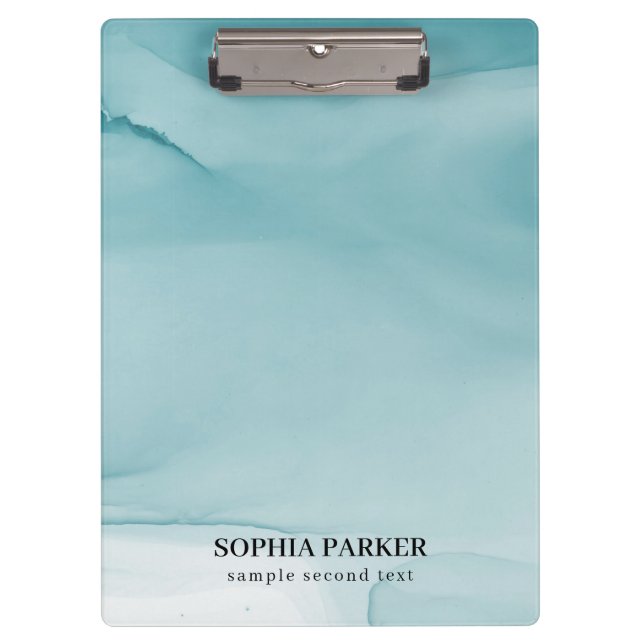 Porte-bloc Encre d'alcool Abstraite (Devant)