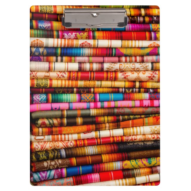 Porte-bloc Équateur, région de Quito, marché d'artisanat otav (Devant)