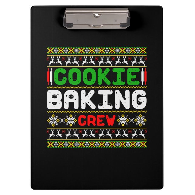 Porte-bloc Équipe de cuisson-biscuits-50000 (Devant)